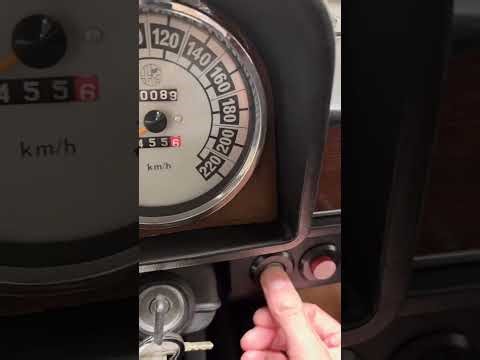 1974 Alfa Romeo Berlina 2000 Controls Check