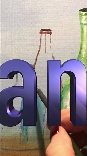 Dipingere il Vetro #art #pittura #dipingere #stillife #painting #shortsyoutube