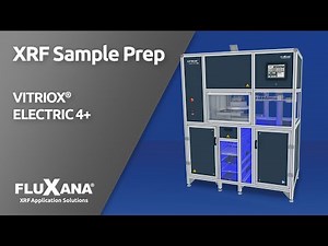 FLUXANA VITRIOX ELECTRIC 4+ fusion machine for X-ray fluorescence analysis (XRF)