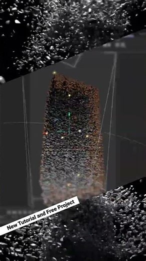 RockCluster - Free Cinema4D Project #Cinema4D #RigidBody #digitalart #tutorial #motiongraphics #c4d