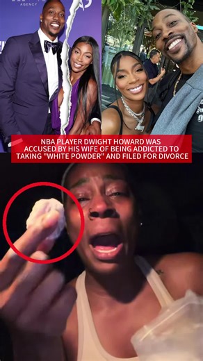NBA player Dwight Howard was accused by his wife of being admitted to taking “white powered “and filed for divorce #celebrity #tiktok #foryou #dwighthoward #nba