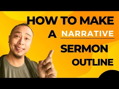 How to Make a Narrative Sermon for Beginners