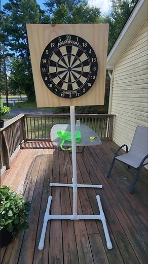 Building a portable dart stand