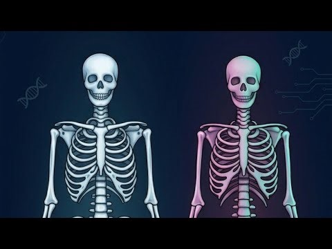 Which One Is a Woman?| Only 1% of People Pass This Skeleton IQ Test!