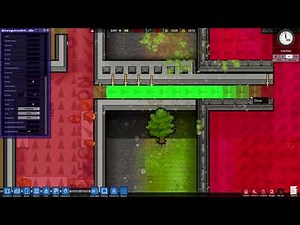Securing your prison with only wooden doors - Prison Architect Tutorial