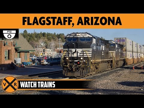 Flagstaff, Arizona, USA | LIVE Train Camera (PTZ)