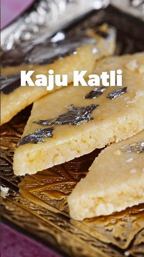 Homemade Kaju Katli | Indian Cashew Fudge Dessert | Festive Mithai for Diwali