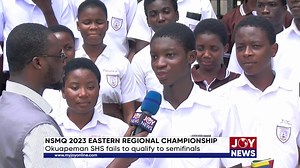 4.9K views · 1K reactions | NSMQ 2023 Eastern Regional Championship: Okuapeman SHS fails to qualify to semifinals. Watch more of our intriguing content and shows here: https://www.youtube.com/c/myjoyonline | JoyNews | Facebook