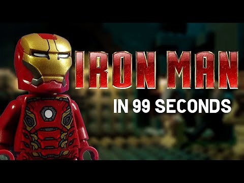 Iron Man in 99 Seconds | Lego Marvel Stop Motion