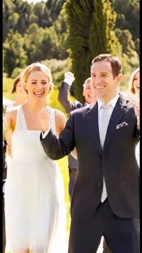 german wedding dance performance & happy bride #孟德爾頌 #Mendelssohn