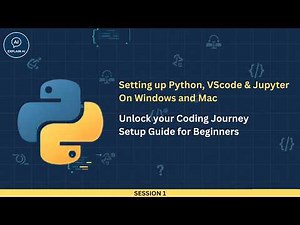 How to Setup Python, VS Code & Jupyter on Windows and Mac (2026 Guide) | #pythonforbeginners