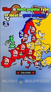 What is most popular type of meat in your country?