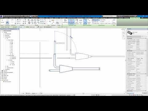 Revit: Draw Gas pipe & Drain pipe - Vẽ ống Gas và ống nước ngưng