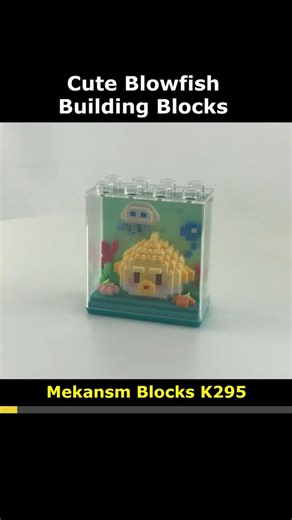 Blowfish K295 Blocks #Blowfish #K295 #Mekansm #Oceans #World #Instructions #MiniBlock #NanoBlock