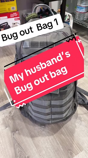 My Husband's Bug Out Bag Essentials