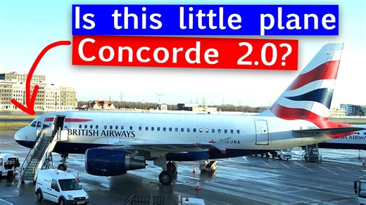 I flew British Airways’ unique A318 ✈️