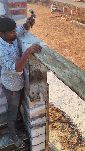 top beam shuttring work technique | construction work post | shuttring work tricks and tips