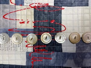 How to Finish a Raw Edge Art Quilt