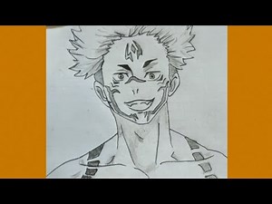 How to draw SAKUNA|Easy Anime drawing|Sakuna drawing|step by step| jujutsu kaisen|Ainme drawing|