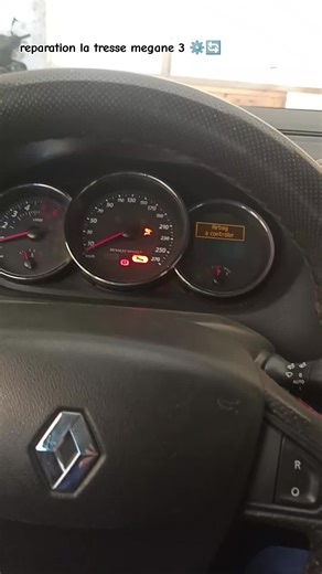 Réparation de la tresse pour Mégane 3