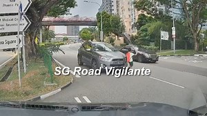 23jul2025 1259hrs moulmein road schoolboy hit by 77years old mitsubishi suv when crossing the road | SGRV