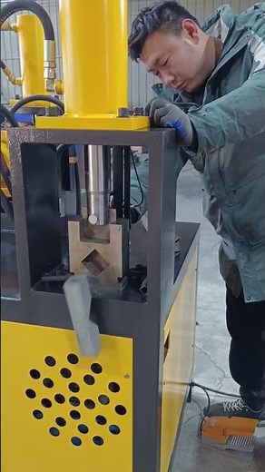 Hydraulic Tube Cutting Machine Square Pipe Cutter Mould
