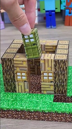 Building with Magnet Blocks!