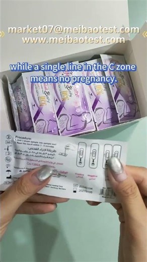 hCG cassette pregnancy test pregnancy detection kit hcg tes tbest pregnancy test early detection