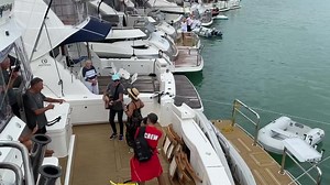 History in the making. 85 Riviera yachts have now joined our 40th anniversary raft-up in New Zealand. We’re on the countdown to 110 yachts and the party of a lifetime. | Riviera Boats