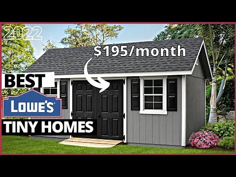 6 Best Tiny Houses at Lowes [October 2022]