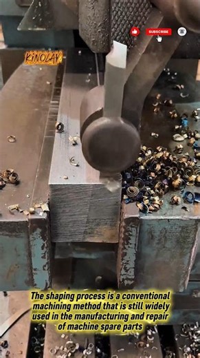 Inside the Shaping Process: Machine Spare Parts Machining ‼️