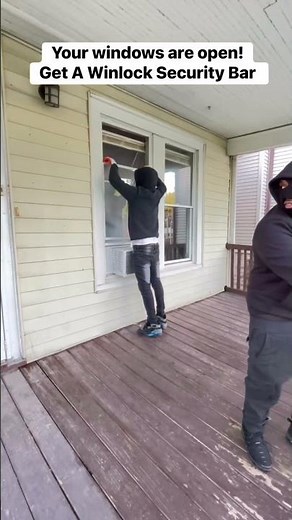 Burglars see your windows open! Stop Them!! https://buywinlock.com/shop-winlock/#highlights #newyork