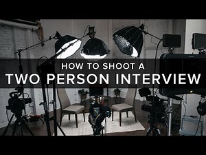 HOW TO SHOOT A TWO PERSON INTERVIEW | Canon C200 + Canon C500 Mark II