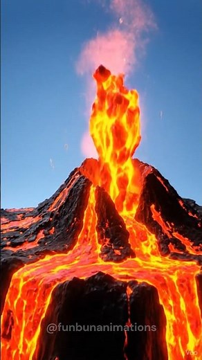 Why Volcanoes Erupt? Volcano Eruption Explained in Hindi #volcanoscience #volcanoproject #science