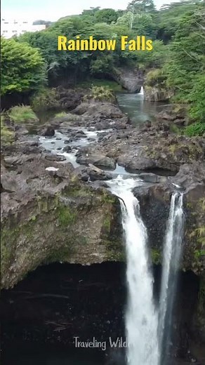 Rainbow Falls and Wailuku River Drone Video - Best Things To Do on the Big Island of Hawaii