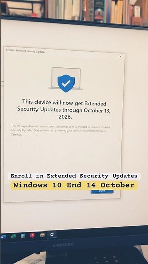 Stay Protected | Enroll in Extended Security Updates (ESU) #windows #support