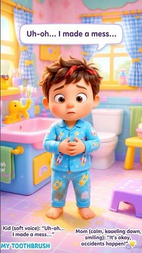 Accident? It’s Okay! 💛 Potty Training Song for Toddlers | Gentle Learning