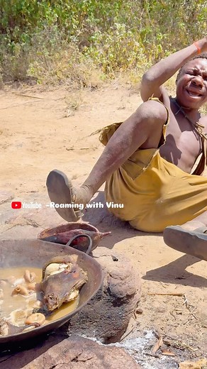 370K views · 84K reactions | Hadzabe hunters eating wild food || complete vlog on YouTube channel name:Roaming with Vinu || follow for more || #travelblogger #travelgram #travel #wildlife #traveler #traveltheworld #traveling #reelskarofeelkaro #explore #africa #hadzabe #hadzabetribe #hadzabelifestyle #hadzabeculture #hadzabebushman #hadzabefood #challenge #challangeaccepted #instadaily #instamood #instaviral | Roaming with Vinu | Facebook