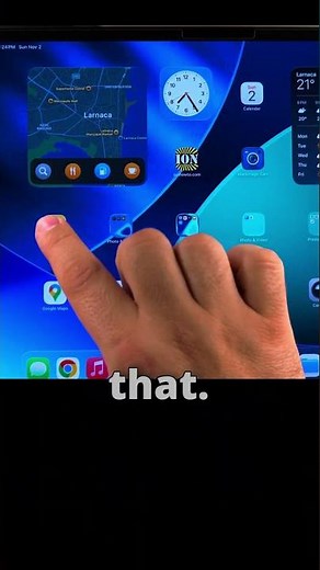iPad How to Resize Widgets Part 2