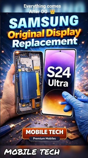 Samsung S22 Ultra Display Replacement,100% Original Screen,Mobile Tech #smartphone #samsung