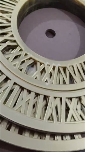 Custom Laser Cut Clock Ring: Fast & Precise! 🛠️. #shortsfeed #shorts