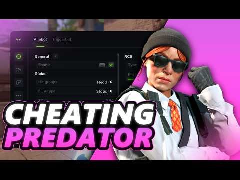 CS2 This $5 cheat ft. PredatorSystem is lowkey insane | hvh highlights | VAC Live bypass 🐍