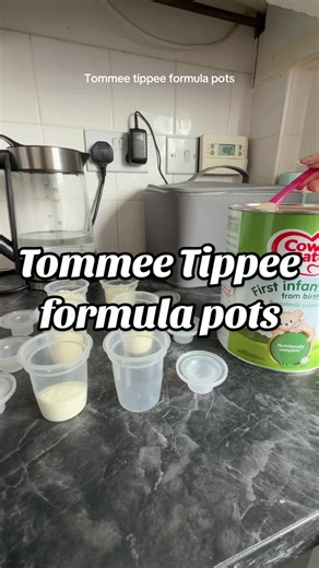 Never Lose Count with Tommee Tippee Formula Pots