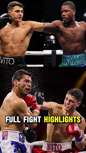 AMMO WILLIAMS vs VITO MIELNICKI JR. | FULL FIGHT HIGHLIGHTS #boxing #trending #shorts #shortsfeed