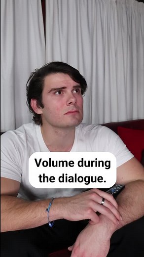 Volume during the dialogue VS during the sudden action scene. #fyp #foryou #relatable #struggle #volume