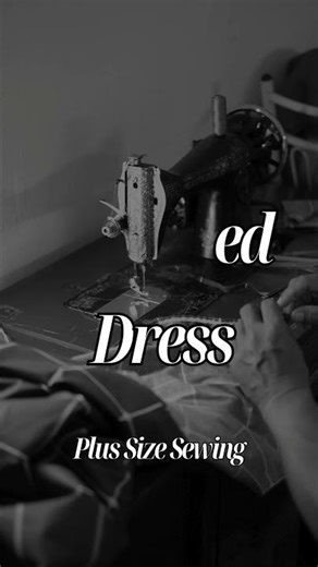 $1,860 Runway Inspired Dress | Plus Size Sewing