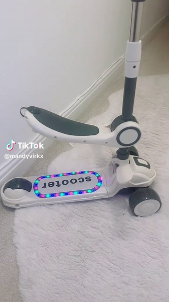 Light Up Scooter Music Gift for Kids This Christmas