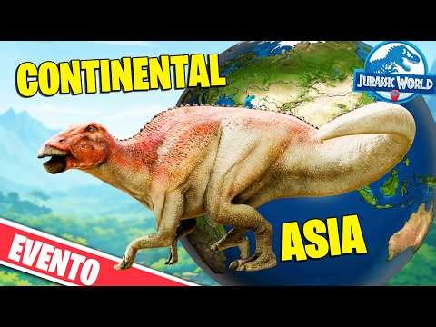 SHANTUNGOSAURUS IN EXCLUSIVE CONTINENTAL CHALLENGE AND EVENT Jurassic World Alive