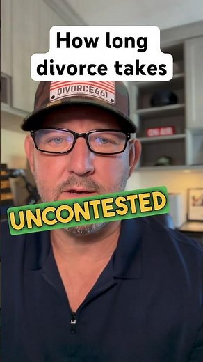 🫢UNCONTESTED Divorce Cases take THIS long? California Divorce