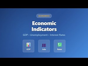 Economic Indicators Explained: GDP, Unemployment & Interest Rates for Beginners